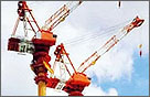 Climbing crane