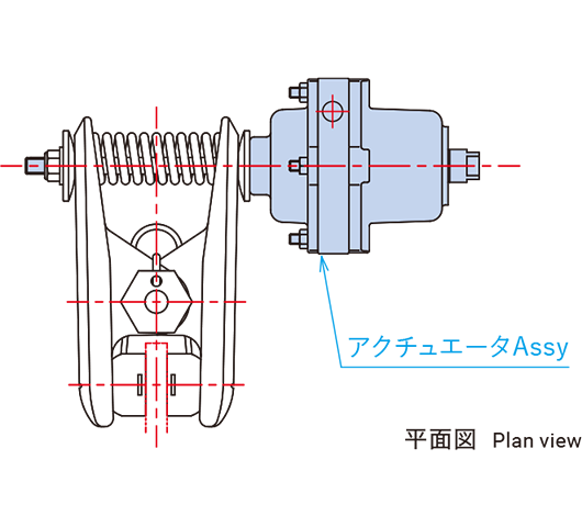 DC-3002AF用の装着図