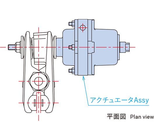 DC-3005AF用の装着図